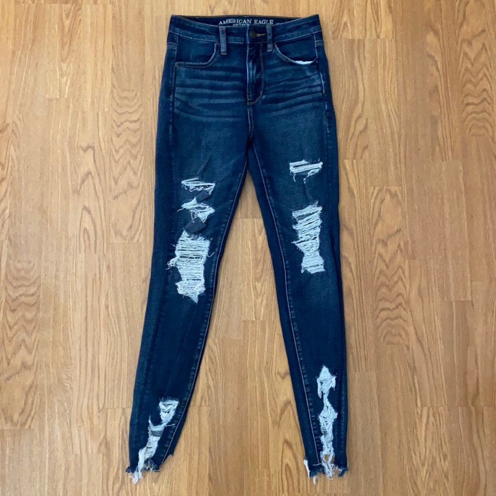 American Eagle Super High Rise Jegging size 2